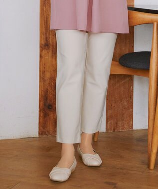 Tiaclasse 【新色追加・シーズンレス・日本製】エアシルキーパンツ オフベージュ