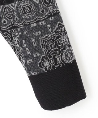 JOSEPH HOMME コラージュジャガード　タートルネック ブラック系5