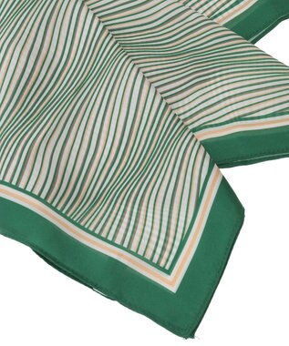 AMERICAN HOLIC 【リングSET】波ストライプ柄スカーフ Green