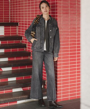 23区 【WEB＆一部店舗限定】クリアコットンテリー ダブルジップ ブルゾン グレー系