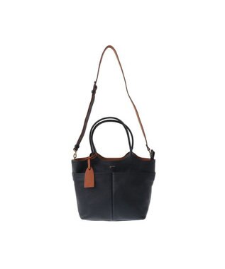 genten タスカ 2wayトートバッグ ネイビー