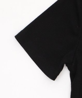 WEGO ドットボタンレイヤードTOP ブラック