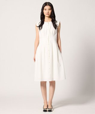 TOCCA 【洗える・UVカット・吸水速乾・消臭】FLAPPING OF BUTTERFLY  ドレス アイボリー系