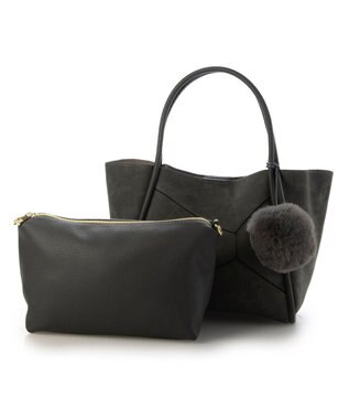 UNBILLION カシュカシュ cachecache / 通しハンドルパッチワークトート