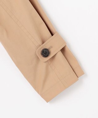 組曲 S タイプライターショート トレンチコート キャメル系