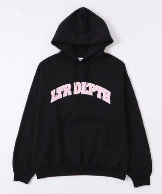 WEGO 【ユニセックス着用ITEM/MLサイズ展開】カレッジプルパーカー ブラック