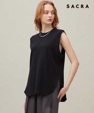 23区 【SACRA】ベアワッフル カットソー