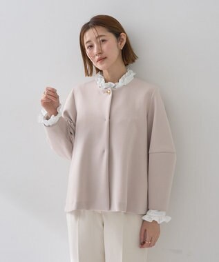 YECCA VECCA ダンボールニットジャケット Beige