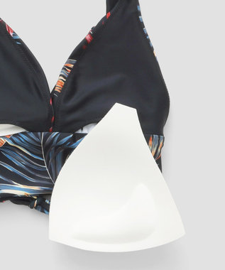 San-ai Resort（三愛水着楽園） 【ペア水着】ナチュラルだけどしっかり盛れる【ナチュラルアップブラ】　ノンワイヤービスチェビキニ　9M　【San-ai Resort（サンアイリゾート）】 ブラック