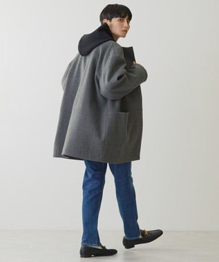 AMERICAN HOLIC リサイクル中空糸ノーカラーコート Gray Mixture