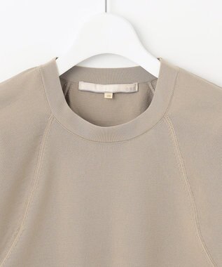 自由区 【XSサイズ～/洗える】ポリエステルハイゲージ プルオーバーニット ベージュ系