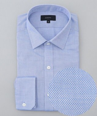JOSEPH HOMME ロイヤルオックス　レギュラーカラー　ドレスシャツ サックスブルー系