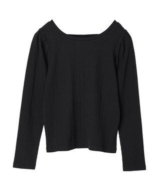 Green Parks 前後２ＷＡＹパワショルリブプルオーバー Black