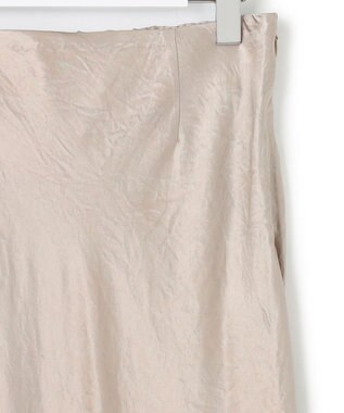 23区 【SACRA】アセテートサテン スカート [23区別注]ベージュ系