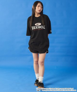 WEGO 【ユニセックス着用ITEM】別注ReebokグラフィックT（SS） ブラック