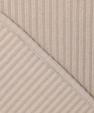 uncrave プリーツリブ ドルマンスリーブトップス グレージュ