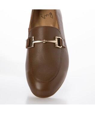 ing <ing>【WEB限定】レザービットローファー キャメル