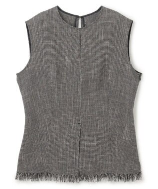 BEIGE， 【洗える】CANNET / ノースリーブブラウス Monotone