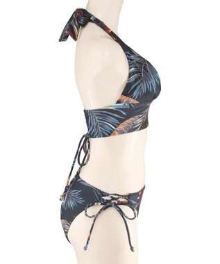 San-ai Resort（三愛水着楽園） 【ペア水着】ナチュラルだけどしっかり盛れる【ナチュラルアップブラ】　ノンワイヤービスチェビキニ　9M　【San-ai Resort（サンアイリゾート）】 ブラック