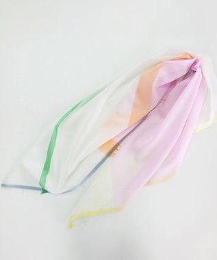 POLS 播州織 極細コットンストール ピンク