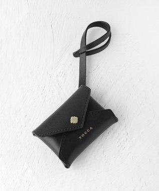 TOCCA CLAVIER LEATHER BOSTON BAG ボストンバッグ ブラック系