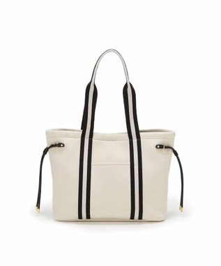 TOPKAPI 【新色追加】【TREASURE TOPKAPI】ネオプレン フロントポケット 2way トートバッグ クリーム