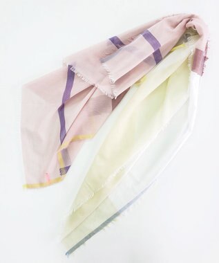 POLS 播州織 極細コットンストール ベージュ