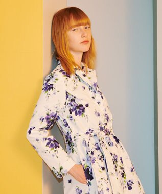 TOCCA ANEMONE BOUQUET コート ブルー系5