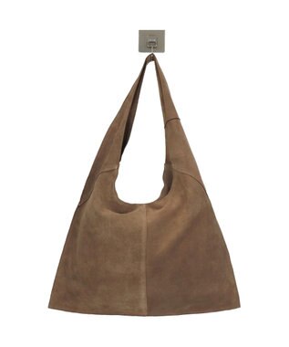 INTER-CHAUSSURES 【ANDREA CARDONE】スエードショルダーバッグ ベージュスウェード