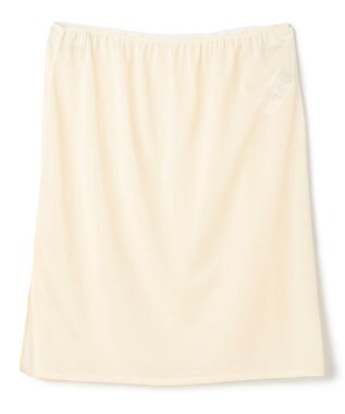 BEIGE， 【洗える】LAURA / ドライタッチIラインニットスカート Ecru