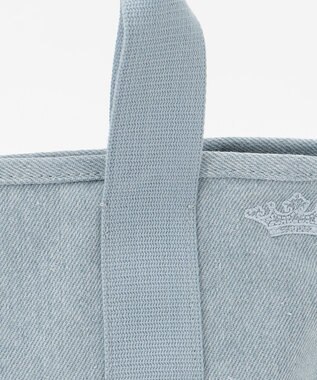 TOCCA 【WEB＆一部店舗限定】BIG TOCCA DENIM TOTE トートバッグ サックスブルー系