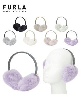 MOONBAT 【ラッピングBOX付き】FURLA ハート型イヤマフ ラベンダー