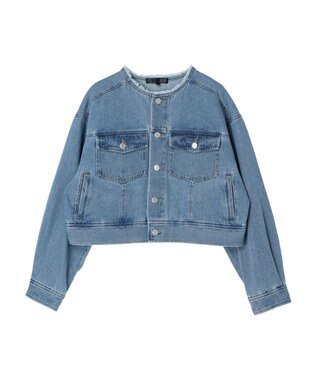 Green Parks ・ＳＵＧＡＲ　ＳＰＯＯＮ　ノーカラーＧジャン Light Indigo