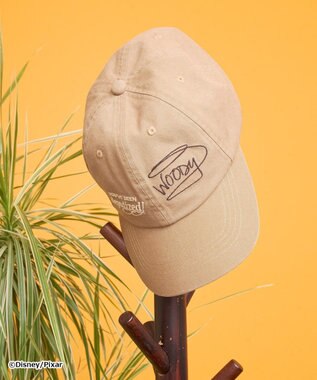 AMERICAN HOLIC 【TOY STORY】ヴィンテージ加工サインロゴCAP Brown