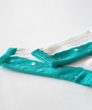 nitorito 【UNISEX】米沢オリジナル柄 mountain&moon 靴下 white