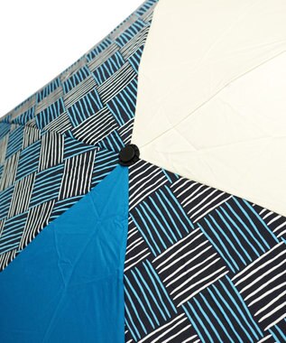 +RING 【UVカット95%以上】【UPF50＋】プラスリング ユニセックス 晴雨兼用 折傘 MLT T1308 マルチカラー