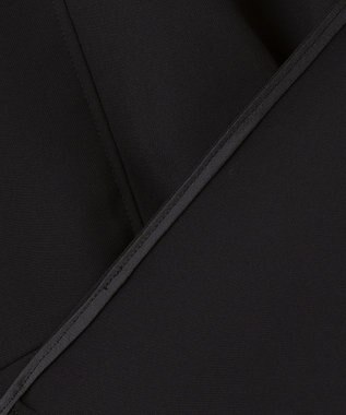 23区 S 【一部店舗限定/UVカット/洗える】ライトウェイトツイル ケープ付き ワンピース ブラック系