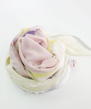 POLS 播州織 極細コットンストール ベージュ