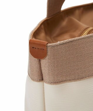 TOPKAPI 【ドラマ着用】【Breath TOPKAPI】RIPPLE リプル ロング ハンドル B5 トートバッグ アイボリー