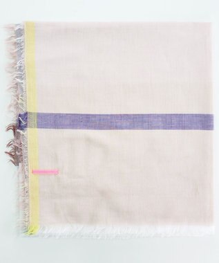 POLS 播州織 極細コットンストール ベージュ