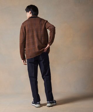 J.PRESS MEN ダブルジャガードニットジャケット ブラウン系7