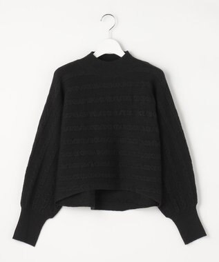 ANY SIS S 【2SET】ニット ボレロ × ワンピース セット ブラック×ライトベージュ