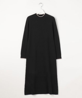 ANY SIS S 【2SET】ニット ボレロ × ワンピース セット ブラック×ライトベージュ