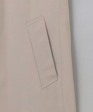 GOTAIRIKU ダウンライナー装着可【半裏仕様】コットンポリエステル ステンカラースプリングコート(25年春夏モデル) ベージュ系