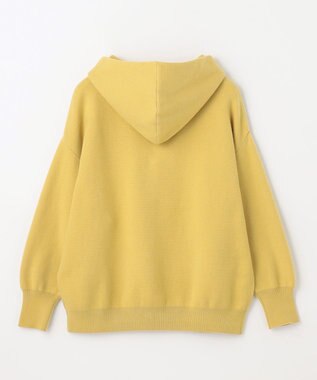 ANY 【洗える】スウェットライクフーディ イエロー