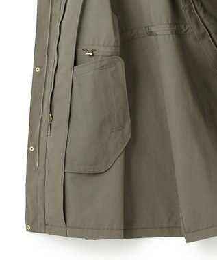 23区 L 【撥水加工/洗える】ライナー付き マルチウェイアウター カーキ系