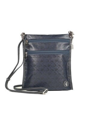 PELLE BORSA 縦ショルダー Alive アライブ 4418 ネイビー