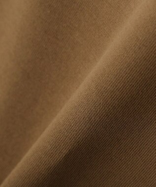 YECCA VECCA 【UVカット】ワイドスリーブ箔プリントTee Dark Beige