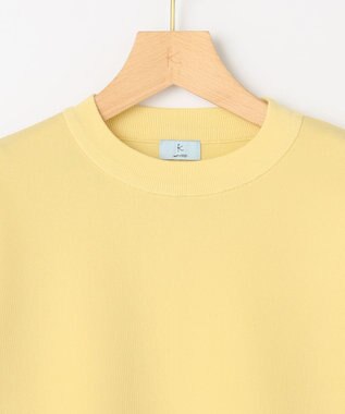 組曲 L 【先行予約】オーガンスウェット ニット スプレーイエロー系