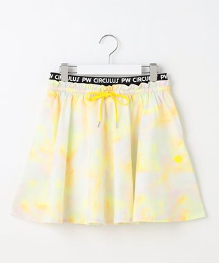 PW CIRCULUS 【ペチパンツ付】【WOMEN】タイダイ フレアスカート ゴルフウェア レディース イエロー系5